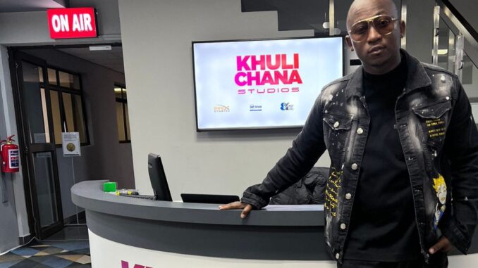 SA Rapper Khuli Chana launches new Studio