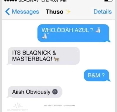 Blaqnick Who Odah Azul Mp3 Download