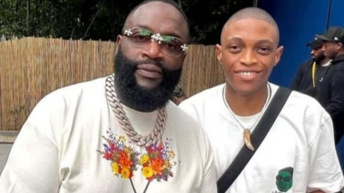 DJ Melzi and Rick Ross meets in London in a private event