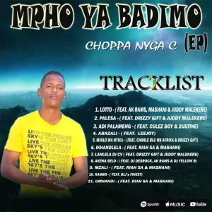 Choppa Nyga C Mjolo Wa Nyixa Mp3 Download
