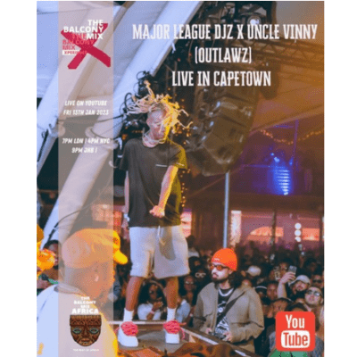 Major League DJz Amapiano Balcony Mix Live at Cabo Beach