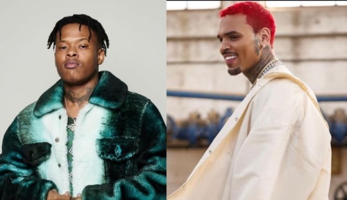 Nasty C finally meets Chris Brown in the UK