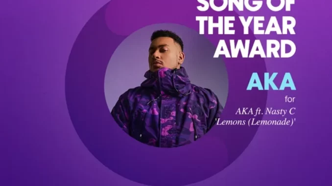 AKA Wins Song Of The Year At DStv Content Creator Awards SA