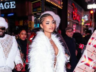Tyla's 'Water' Performance at Times Square on New Year's Eve"