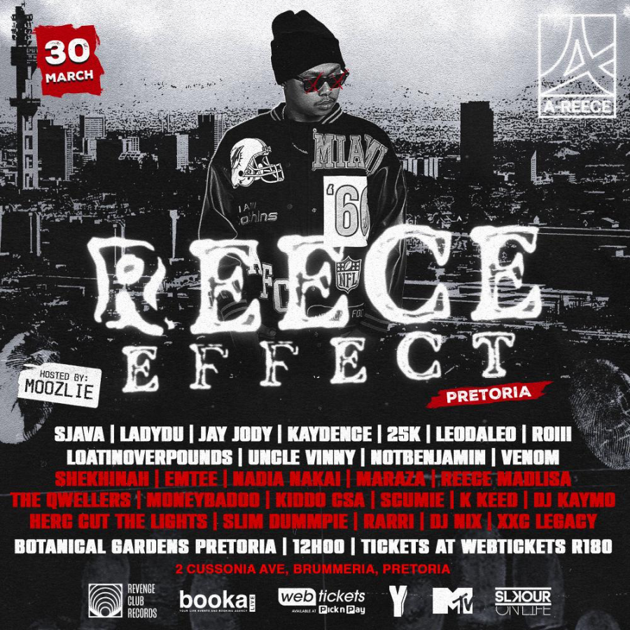 A-Reece To Bring The Reece Effect To Pretoria On Saturday