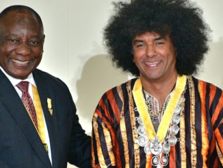 Emile YX Has Been Awarded The Order Of Ikhamanga