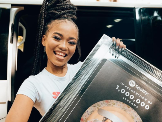 Zee Nxumalo 'Thula Mabota’ Hits 1 Million Spotify Streams